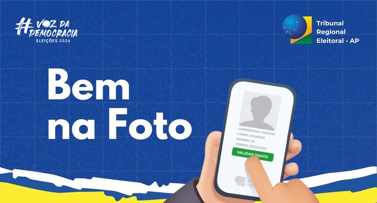 Candidatos precisam validar a foto e os dados que aparecerão na urna eletrônica