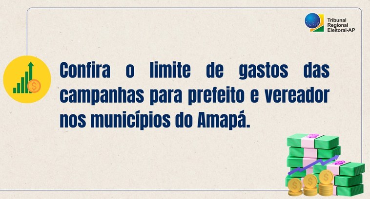 As quantias estabelecidas pela Corte Eleitoral deverão ser seguidas pelos partidos e coligações ...