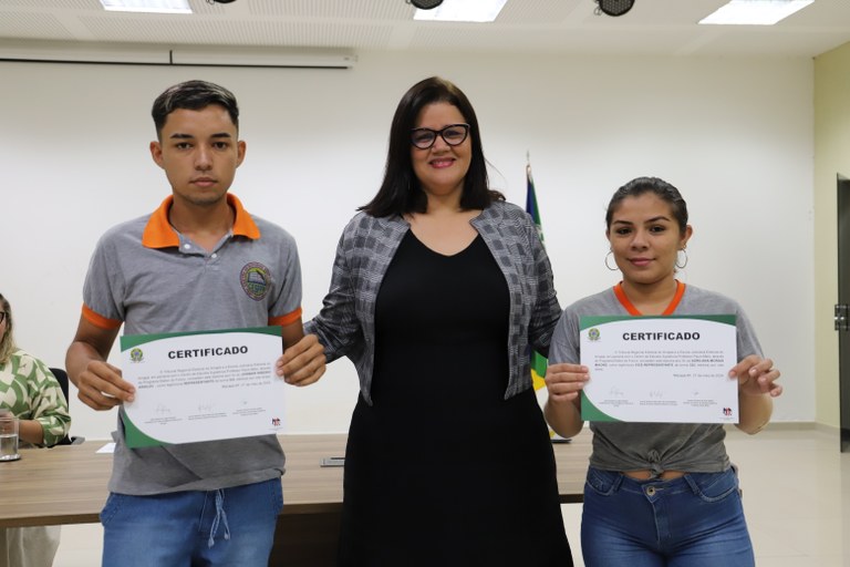 EJE-AP realiza diplomação de alunos para Representantes e Vice-representantes de turmas