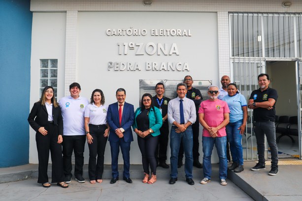 O cartório de Pedra Branca do Amapari recebeu o corregedor eleitoral e servidores da CRE-AP para...