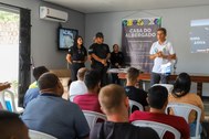 Reintegração social: TRE Amapá aborda Cidadania Ativa durante palestra na Casa do Albergado