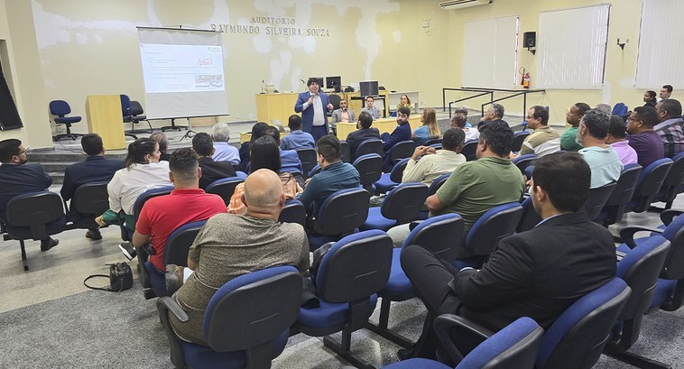 A Palestra aconteceu durante a abertura do projeto "Conhecer para Desjudicializar"