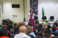 Primeiro dia de evento contou com as palestras da doutora em Direito Roberta Laena e da co-funda...